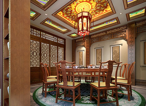 海北中式古典风格家居装修设计效果图