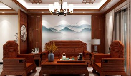 海北如何装饰中式风格客厅？