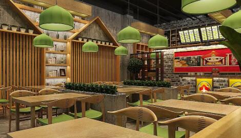 海北如何设计中式快餐店打造中式风味